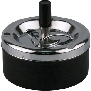 Bek Tobacco Bas-Bırak Metal Hazneli Küllüğü Siyah 11CM