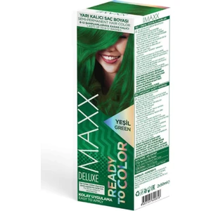 Maxx Deluxe Yarı Kalıcı Mix Boya Yeşil