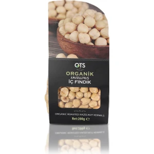 Ots Organik Organik Kavrulmuş İç Fındık 200 Gr