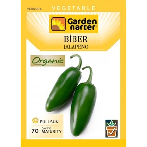 Garden Narter Jalapeno Acı Biber Tohumu Doğal Organik Tohum Pakette 100 Tohum