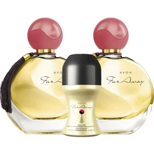 Far Away Edp 50 ml Kadın Parfüm  2 Adet + Rollon