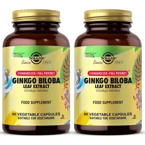 Ginkgo Biloba Leaf Extract 60 Kapsül 2 Adet
