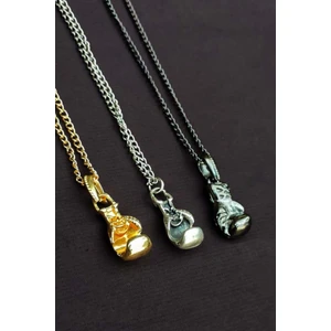 The Collection 3'lü Boks Eldiveni Erkek Kolye Seti