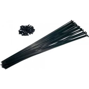 Bisiklet 26 Jant Teli 2mm x 255 [36 Adet] Çift Kat Jantlar [siyah]