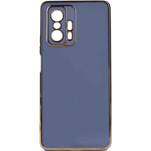 Xiaomi Mi 11T Kılıf Bark Parlak Silikon Renkli Kenarları Rose Mavi