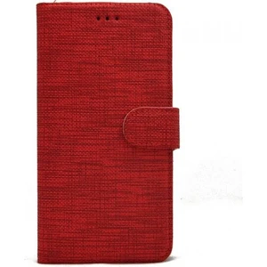 Samsung Galaxy A12 Kılıf Kartvizitli Exclusive Spor Cüzdan Kırmızı