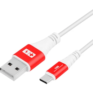 Swiss Charger Type-C Hızlı Şarj ve Data Kablosu 1m