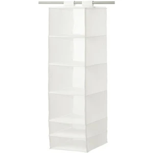 Dolap Içi Bölmeli Düzenleyici Ölçü 35X45X125 cm Beyaz Renk Bölmeli Düzenleyici