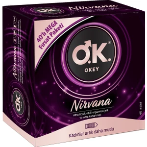 Nirvana Prezervatif 40'lı