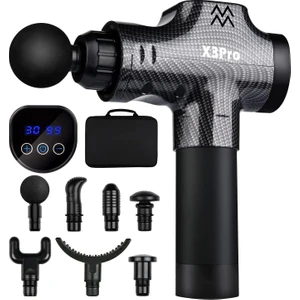 Kraft Hart X3PRO Masaj Tabancası 16V Spor 30 Hız Vurmalı Süper Sessiz Fırçasız Motor