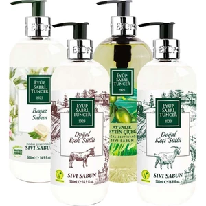 Eyüp Sabri Tuncer Beyaz, Zeytin Çiçeği, Eşek ve Keçi Sütlü Sıvı Sabun