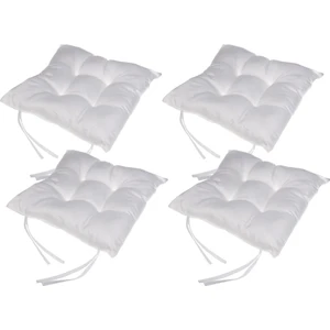 Aydemir Collection 4'lü Kombin Pofidik Kare Sandalye Minderi  40 x 40 cm