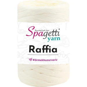 Spagetti Yarn Ekru Raffia Ip