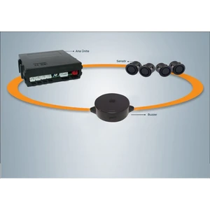 UNIQUE ® Park Sensörü Ses İkazlı Tip 19 mm Siyah Sensör