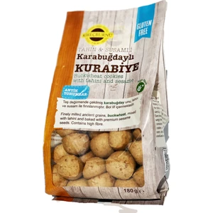 Kireçburnu Fırını Tahinli & Susamlı Karabuğdaylı Kurabiye (Glutensiz) 180 gr x 2 Paket