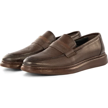 Ducavelli Frio  Deri Erkek Günlük Klasik Ayakkabı, Loafer Klasik