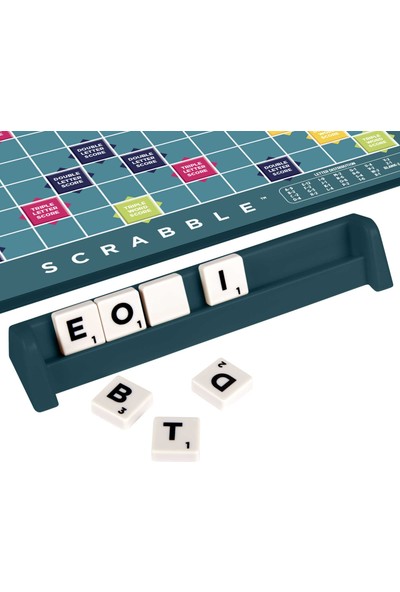 Scrabble Orijinal Türkçe, Kutu Oyunu, Mattel Games Y9611