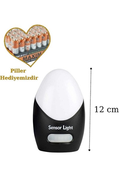 Maxima Hareket Sensörlü LED Işık Pilli Çok Amaçlı LED Lamba