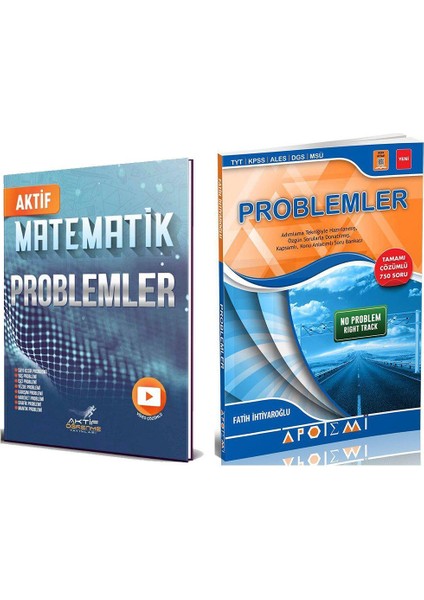 AKM Ögrenme ve Apotemi Problemler Soru Bankası 2 Kitap Set