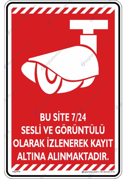 Bu Site 7/24 Sesli ve Görüntülü Olarak Izlenerek Kayıt Altına Alınmaktadır