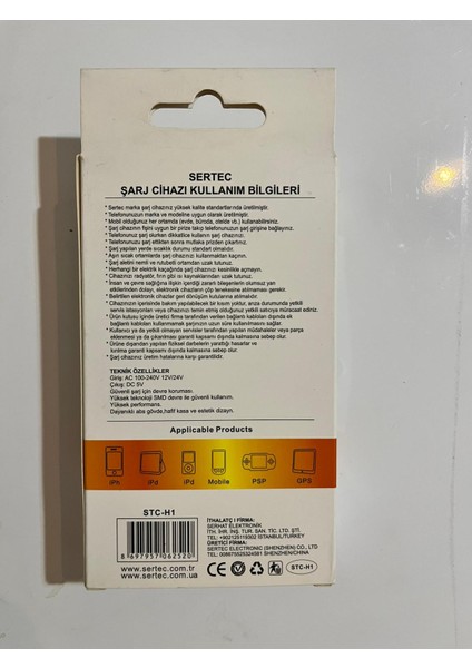 Hızlı Duvar Şarjı Travel Charger I Phone