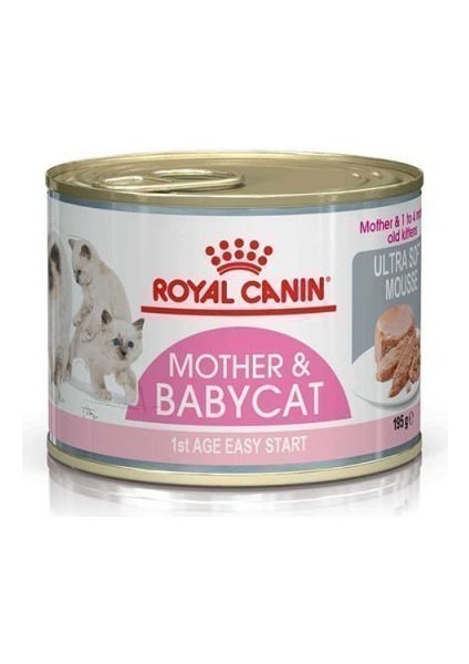 Mother Baby Cat Instinctive Yavru Kedi Konservesi 195 gr