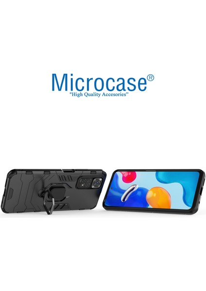 Xiaomi Redmi Note 11 Batman Yüzüklü Armor Kılıf - Siyah fırsatları