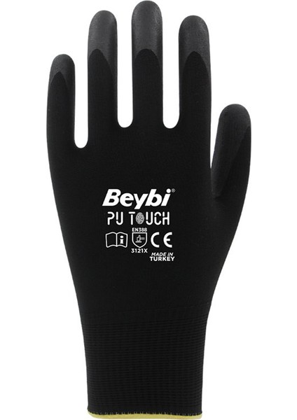 Pu Touch Aşınma ve Kesilmeye Dirençli Eldiven (Tek Çift - 10 Numara)