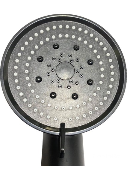 Siyah Pervaneli 5 Fonksiyonlu Start-Stoplu Lüx Duş Başlığı fırsatları