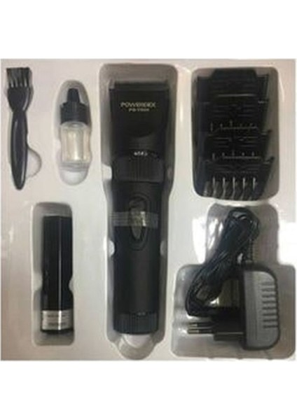 Powerdex PD-7500 Şarjlı Profesyonel Çift Bataryalı Traş Makinesi