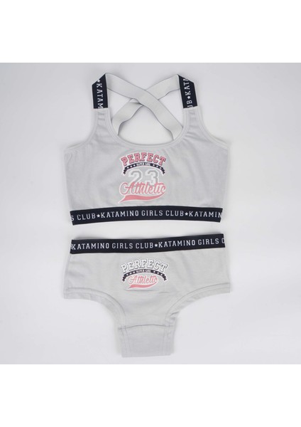 Perfect Kız Çocuk Yarım Atlet Slip Takım