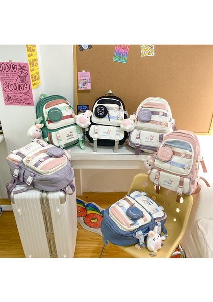 Ortaokul Öğrencilerinin Kontrast Renkli Sırt Çantası(Yurt Dışından) fiyatları