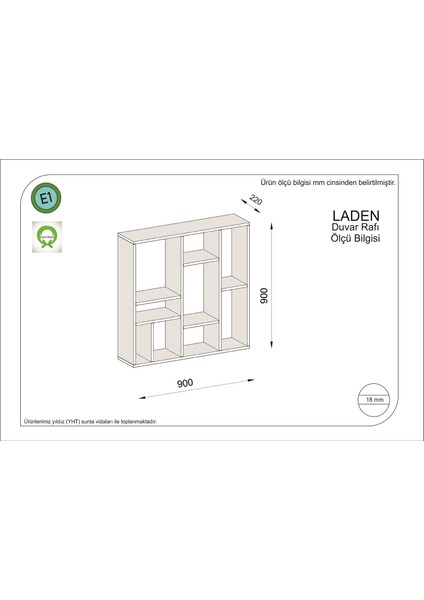 Laden Duvar Rafı