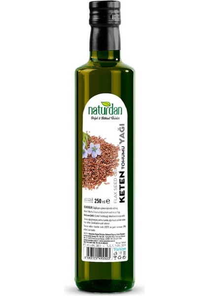 Keten Tohumu Yağı 250 ml