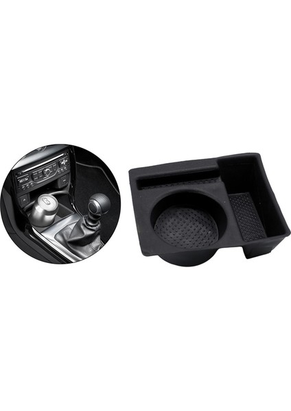 Çok Fonksiyonlu Citroen Ds3 Kupa Tutucu Siyah (Yurt Dışından)