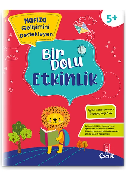 5+ Yaş "Hafıza Gelişimini Destekleyen Bir Dolu Etkinlik" Eğlenceli Ve Eğitici Çocuk Etkinlik Kitabı