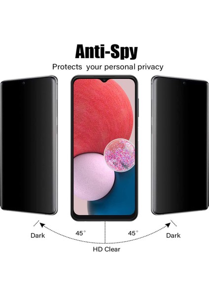 Apple iPhone 12 Pro Max ile Uyumlu Hayalet Privacy Gizlilik Filtreli Tam Kaplayan Cam Ekran Koruyucu fiyatları