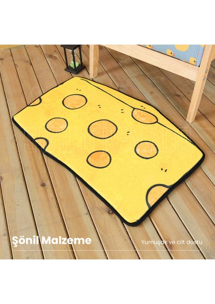 Çocuk Odası ve Banyosu Için Sevimli Karikatür Desenli Halı - Sarı (Yurt Dışından) modelleri
