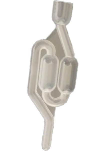 Brew Wine Fermentation Hava Diyili Brewing Sealed Açık Düz Çek Valfı (Yurt Dışından)