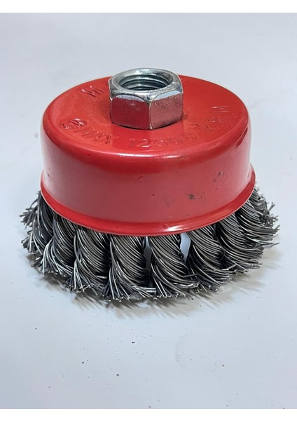 Burgulu Çanak Fırça 100MM