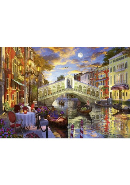 1000 Parça Puzzle Romantik Venedik 152865