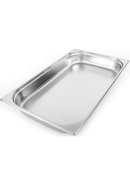 Gastronom Küvet Paslanmaz Çelik Gn 1/1*65 53*32.5*6.5 cm.