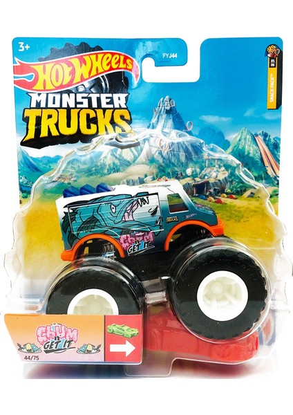 Monster Trucks 1:64 Büyük Tekerlekli Arabalar HHG64