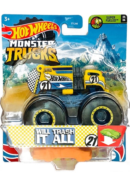 Monster Trucks 1:64 Büyük Tekerlekli Arabalar HHG67