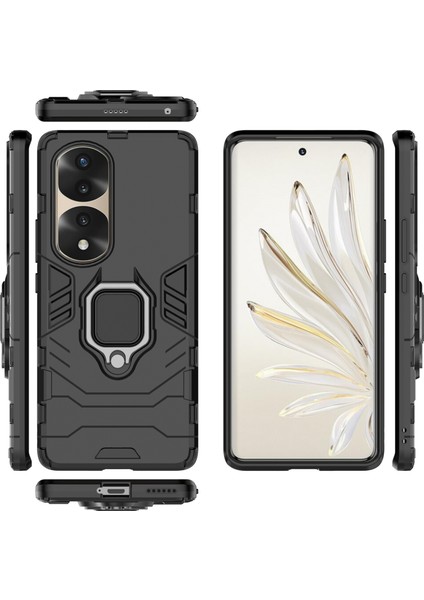 ZH Store Honor 70 Pro 5G Shockproof Pc+Tpu Telefon Kılıfı (Yurt Dışından)