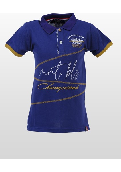 Polo Clup Polo Yaka Erkek Çocuk Tişört