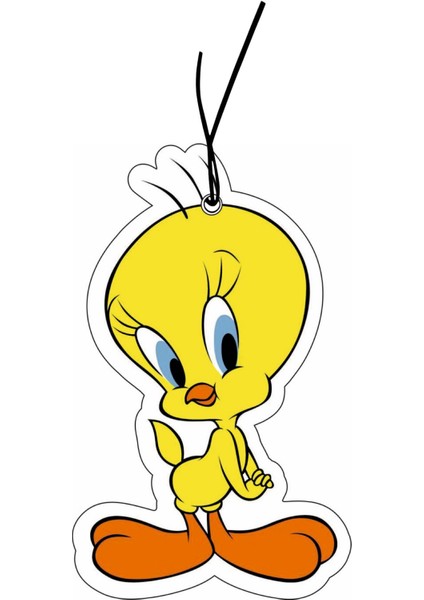 Tweety Tasarımlı Dekoratif Oto Araç Kokusu ve Aksesuarı