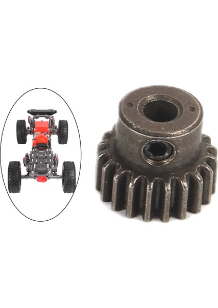 SCX10 Iı Için Metal Parçaları Yükseltme Iı 4WD 1:10 Rc Buggy Hobi Araba Aksesuar 1 Adet 20T Motor Dişli (Yurt Dışından)