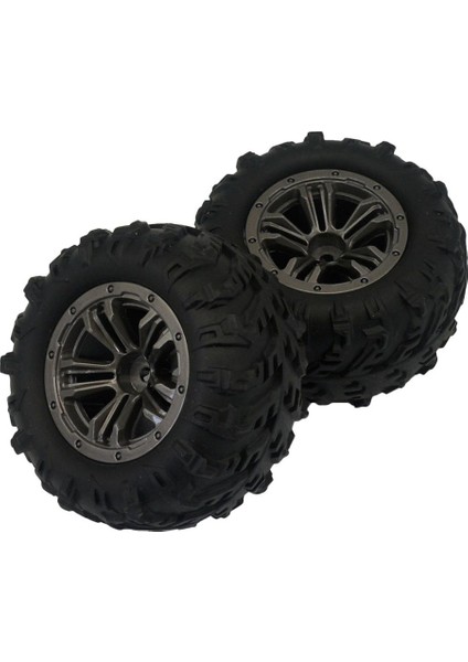 2pcs Rc Araç Kauçuk Lastikleri 1/16 Ölçekli Yüksek Hızlı 4WD Büyük Ayaklar Için Lastik Tekerlek Jantları (Yurt Dışından) indirimleri