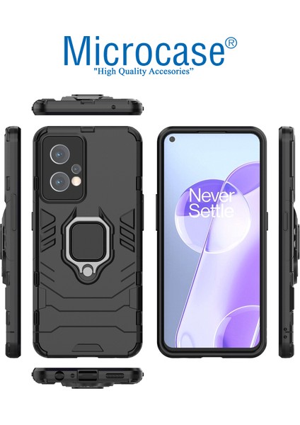 Realme 9 Pro Batman Yüzüklü Armor Kılıf - Siyah fiyatları